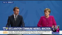 Macron évoque la 