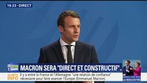 Macron accueilli chaleureusement à Berlin: 