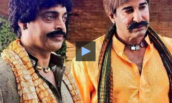 Shoaib Akhtar and Wasim Akram as Noori Nath and Maula Jutt