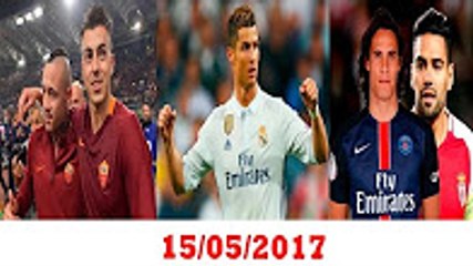 رونالدو ملك اوروبا | روما يحرم يوفنتوس من التتويج | اعتداء كريستيانو | ثنائية فالكو و كافاني