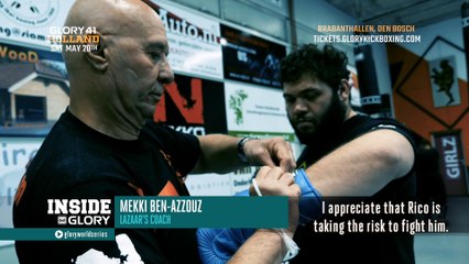 Ismael Lazaar Begins His Mental Preparation for Career-Defining Fight at GLORY 41