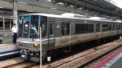 【京都鉄道博物館ラッピング！】223系2000番台W18編成+225系0番台U3編成 大阪