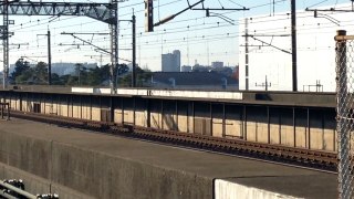 北陸新幹線E7系かがやき523号　金沢行　吉野原駅通過
