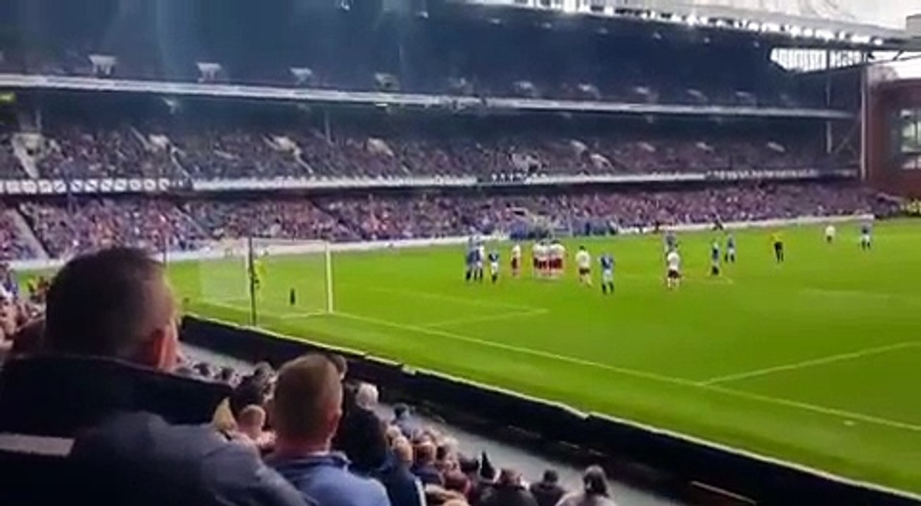 James Tavernier  free kick