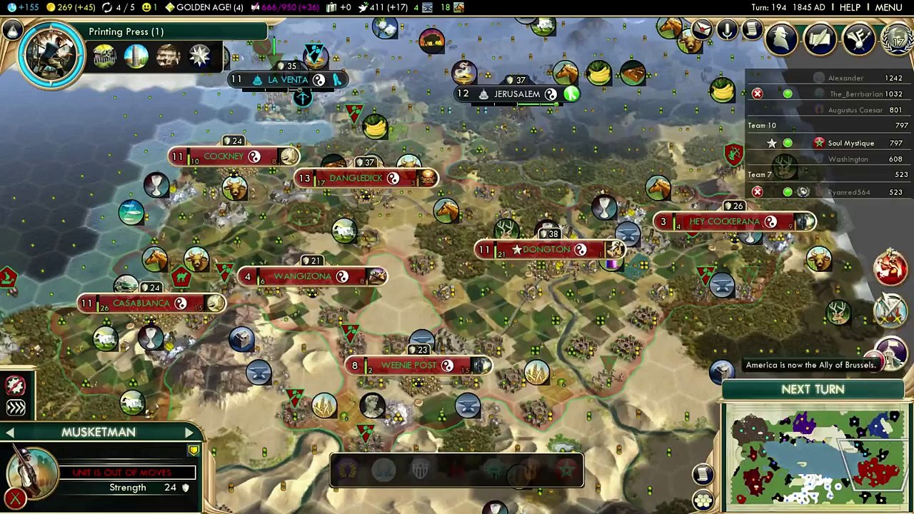 Civilization V - 6 | The Great Navy Fells Bucharest!