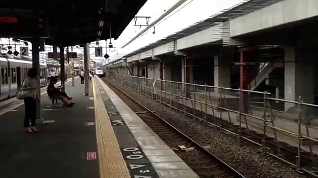 JR阪和線 281系関空特急はるか 阪和線東岸和田駅