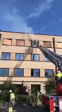 Incendie au troisième étage de la clinique Notre-Dame