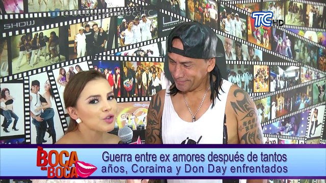 Guerra entre ex amores Coraima y Don Day, enfrentados