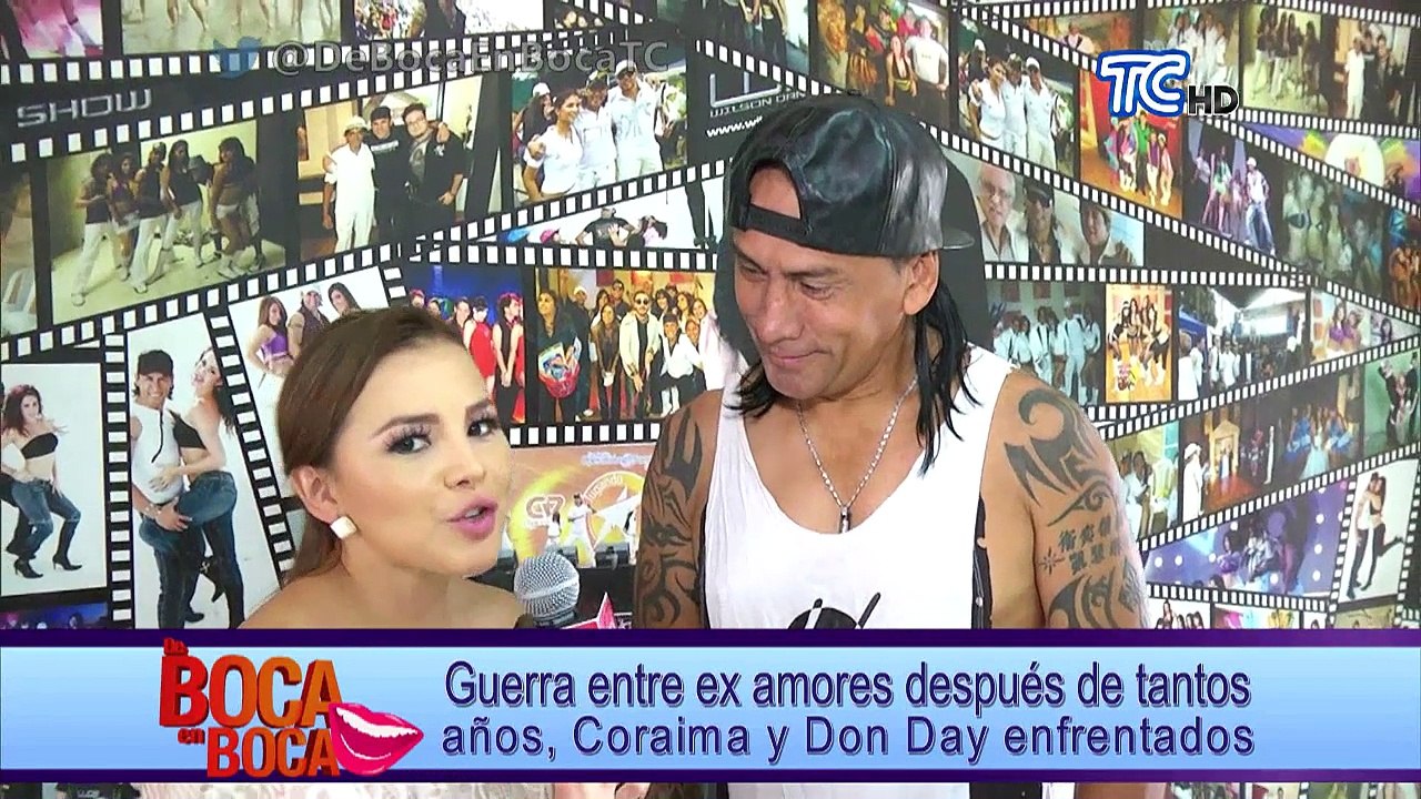 Guerra entre ex amores Coraima y Don Day, enfrentados