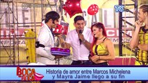 Historia de amor entre Marcos Michelena y Mayra Jaime llegó a su fin