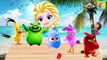 Learn Colors with Angry Birds for Children, Toddlers - Learn Colours For Kids With Bad Baby Cry