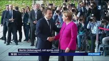 Emmanuel Macron : à Berlin pour consolider les relations franco-allemandes