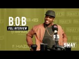 B.o.B Speaks on Why He Didn't Vote, Sevyn Streeter Breakup   Remy Ma & Nicki Minaj Battle