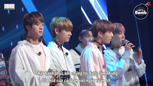 [Vietsub][BANGTAN BOMB] BTS '(Spring Day)' Win & 1st place pledge @ M Countdown [BTS Team]