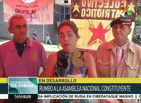 Venezuela: recaban firmas en apoyo a convocatoria de constituyente