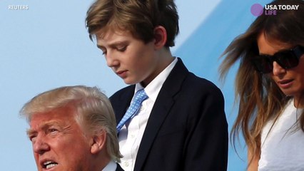 USAT LIFE The Trump Family Confirms Barron's New SchoolT