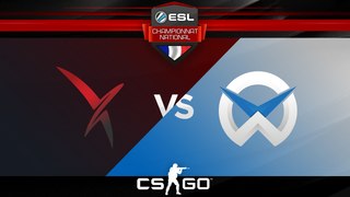 CS:GO - Vexed vs WySix - Cobblestone - Championnat National ESL - Summer 2017 - Map 1