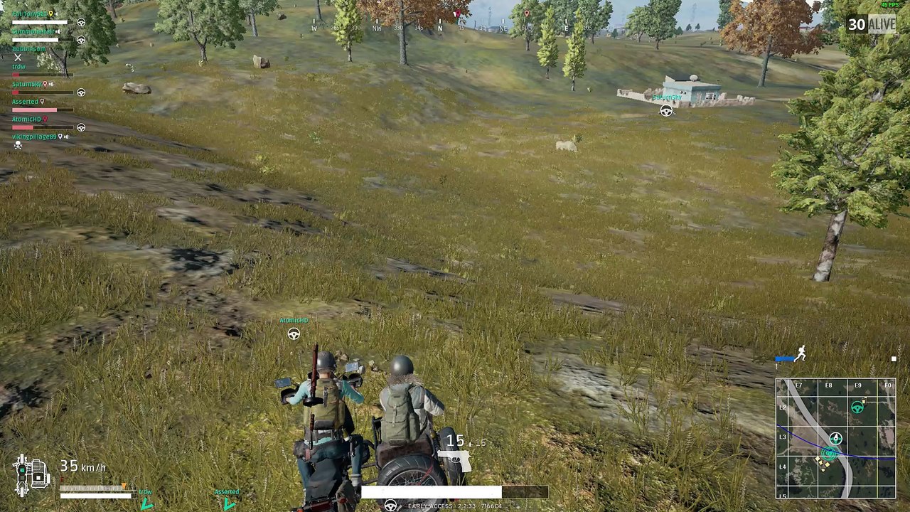 Pistol driveby