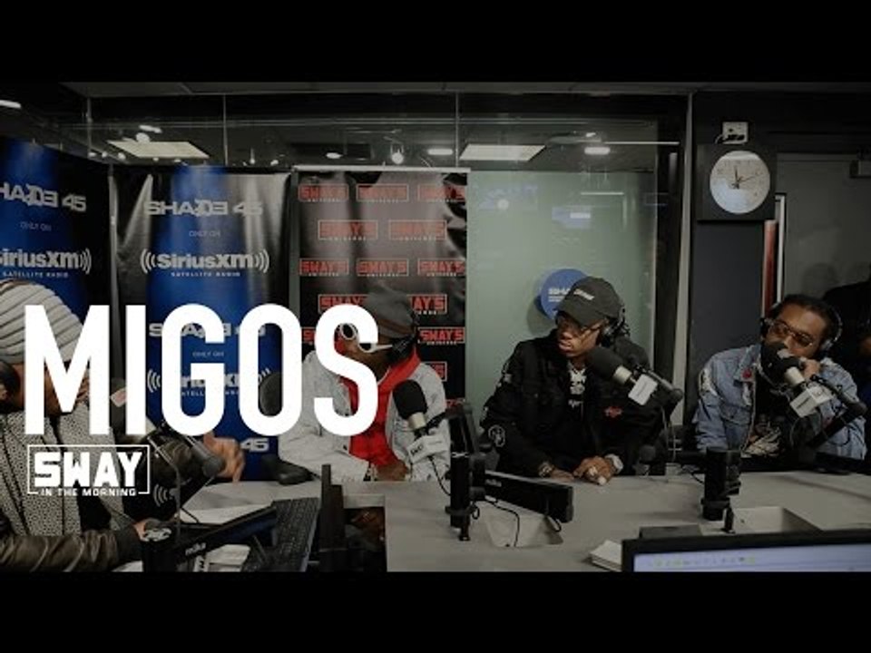 Migos Defend Their Style of Rap + Speak on Solo Work & Freestyle Live on Sway in the Morning