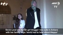 'World had to hear Aleppo children,' says Syrian girl blogger