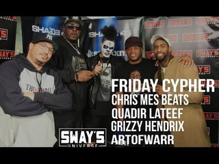 Friday Fire Cypher: Quadir Lateef, Grizzy Hendrix, Artofwarr Freestyles Live