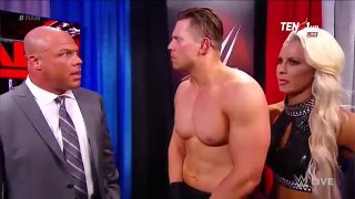 Kurt Angle And The Miz Backstage Segment-Wwe Raw 05/15/2017