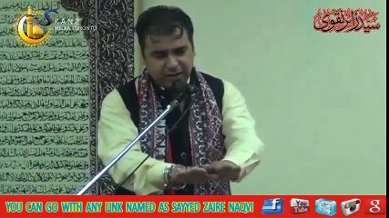 Download Video: Sayyed Zaire Naqvi Reciting Ali Ali Kar K at Imam Bargah Ottawa