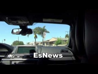 ROLLING WITH BOXING STAR SPEEDY MARES IN THE HOOD EsNews Boxing