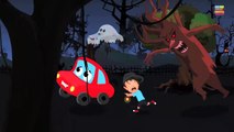 Little Red Car In The Scary Woods _ Car Rhymes And Songs For Children-