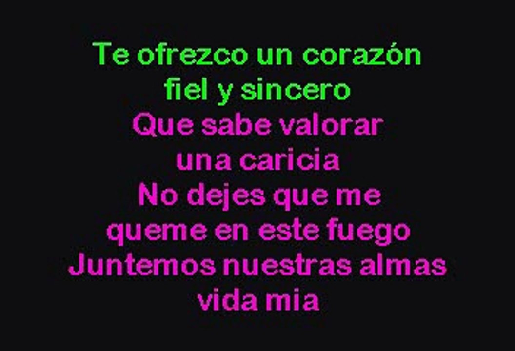 Banda El Recodo - Te Ofrezco Un Corazon (Karaoke)