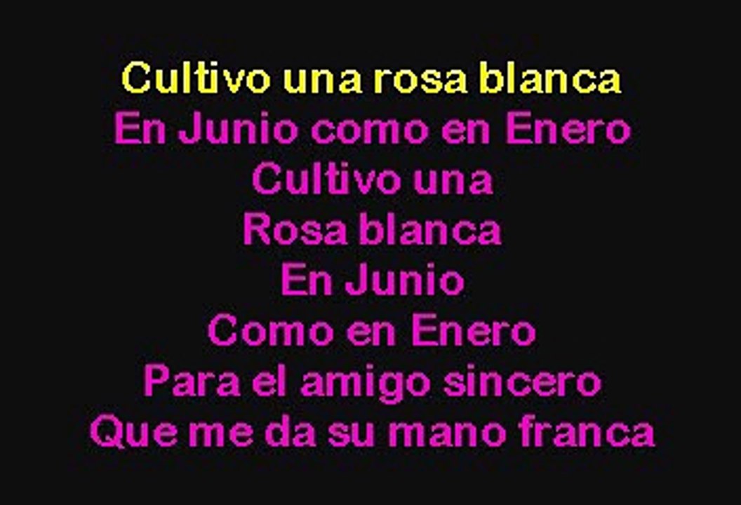 Celia Cruz - Guantanamera (Karaoke con voz guia)