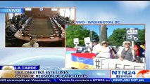 Miembros de la OEA se reúnen en Washington para fijar fecha de encuentro de cancilleres que evaluará situación en Venezu