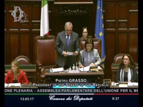 Roma - Unione per il Mediterraneo (AP-UpM) - audio tedesco (13.05.17)