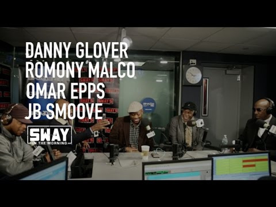 Danny Glover, Omar Epps, JB Smoove & Romany Malco Speak on "Almost Christmas" on Sway in the Morning