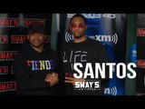 Friday Fire Cypher: Santos Freestyles on Sway in the Morning