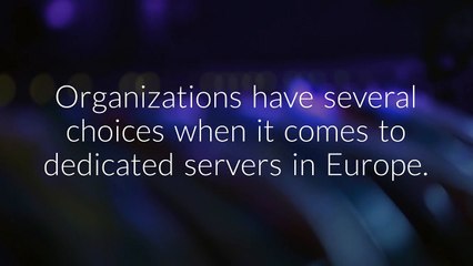 Dedicated Server in Europe