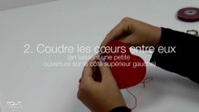 Décoration pour arbre de Noël  à faire soi-même  - cœur-9tNgihFde9s