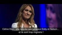 Céline Dion   elle relooke ses jumeaux Eddy et Nelson....et ils sont trop mignons !