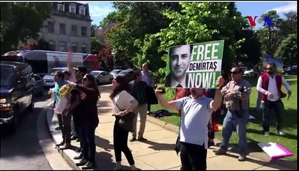 Erdoğan'ın korumaları ABD'de protestocularla yumruk yumruğa kavga etti