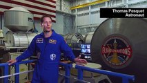 Dream comes true for ISS-b astro