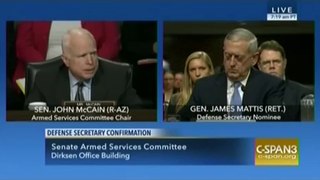 Defense Secretary Nominee General James Mattis Testifies at Confirmation Hearin