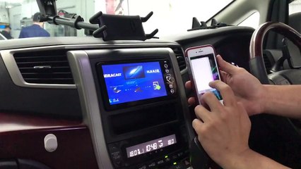 Toyota Vellfire - Wireless Mirror link (iOS Android)