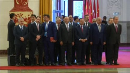 Cumhurbaşkanı Erdoğan Çin'de Resmi Törenle Karşılandı