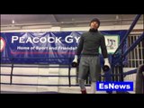 Boxing Superstar Gervonta Davis Already In London Working out Only on EsNews Boxing