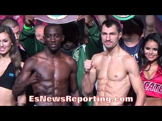 CRAWFORD & POSTOL ENGAGE IN LONG INTENSE FACE OFF; PULLED APART BEFORE THINGS GET PHYSICAL