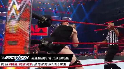 Jeff Hardy vs. Sheamus- Raw, May 15, 2017