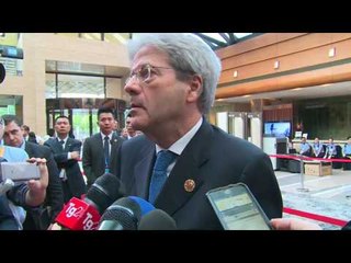 Pechino - Punto stampa del Presidente Gentiloni (15.05.17)