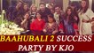 Baahubali 2 The Conclusion: Karan Johar hosted SUCCESS party; Watch video | FilmiBeat