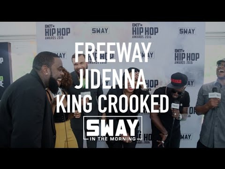 2016 BET Hip Hop Awards: Jidenna, KXNG Crooked and Freeway Talk Beard Gang & Writing Your Own Rhymes