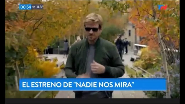 Cine Estreno de Nadie nos mira Elena Roger, Marco Antonio Caponi y Guillermo Pfening